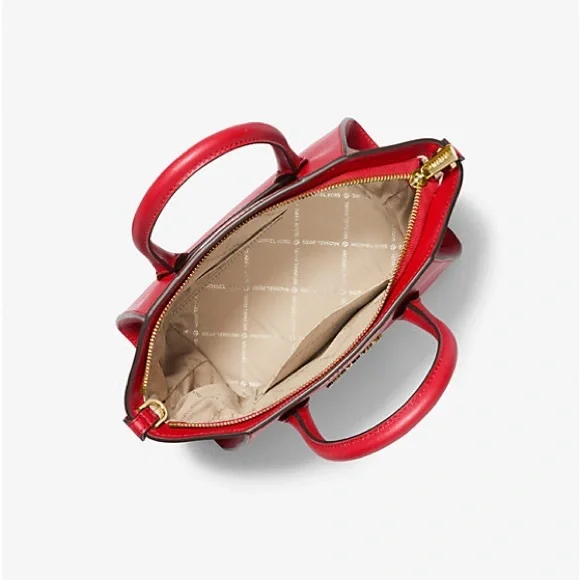 Michael Kors Avril Small Leather Top-Zip Satchel - Picture 10 of 10